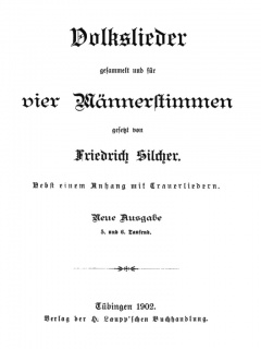 Silcher Volkslieder Laupp 1902 Titel.jpg